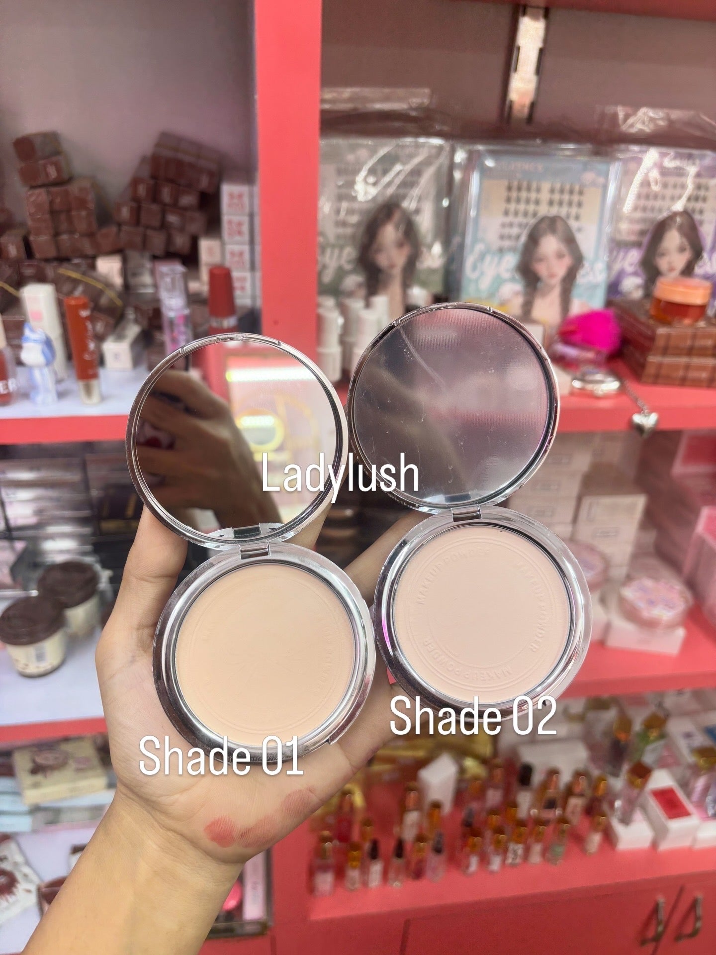 Kakashow Pressed Powder Cushion setting Compact