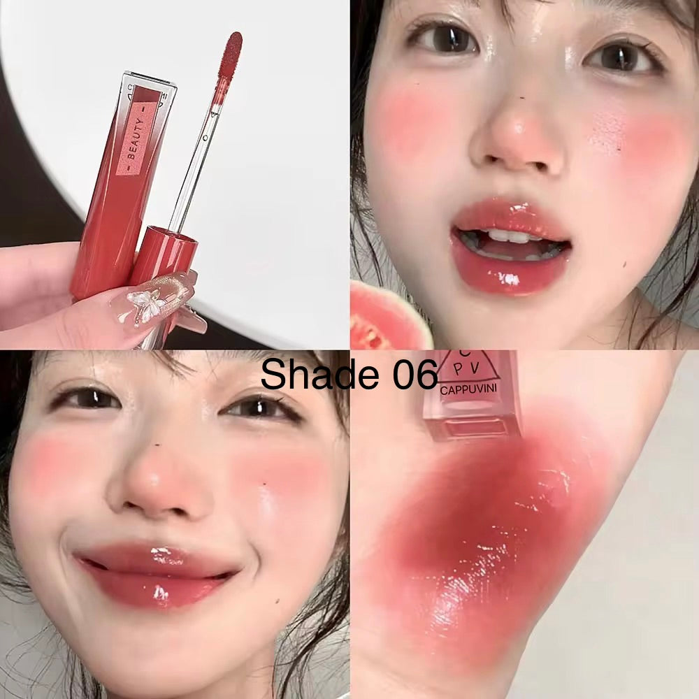 Cappuvini tinted mirror lipglaze