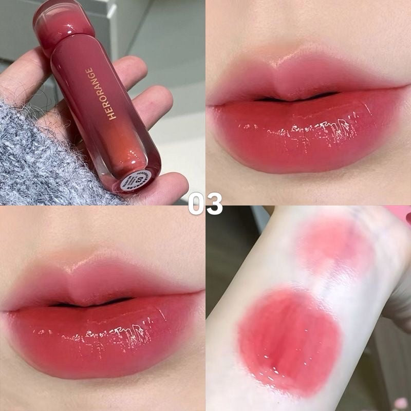 Herorange tinted lipglaze