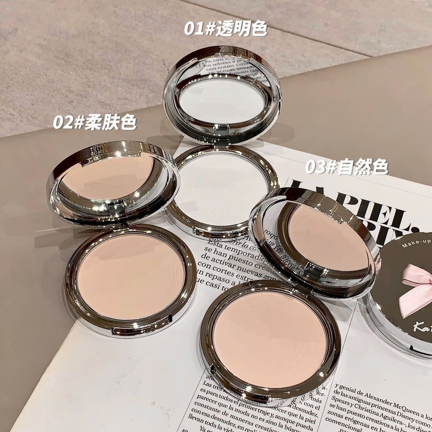 Kakashow Pressed Powder Cushion setting Compact
