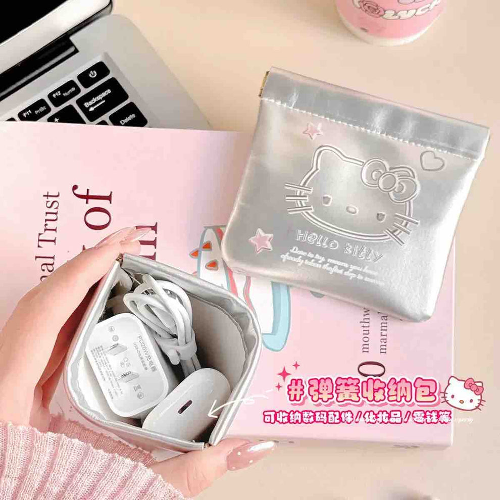 Hello Kitty Magnetic cover Pouch