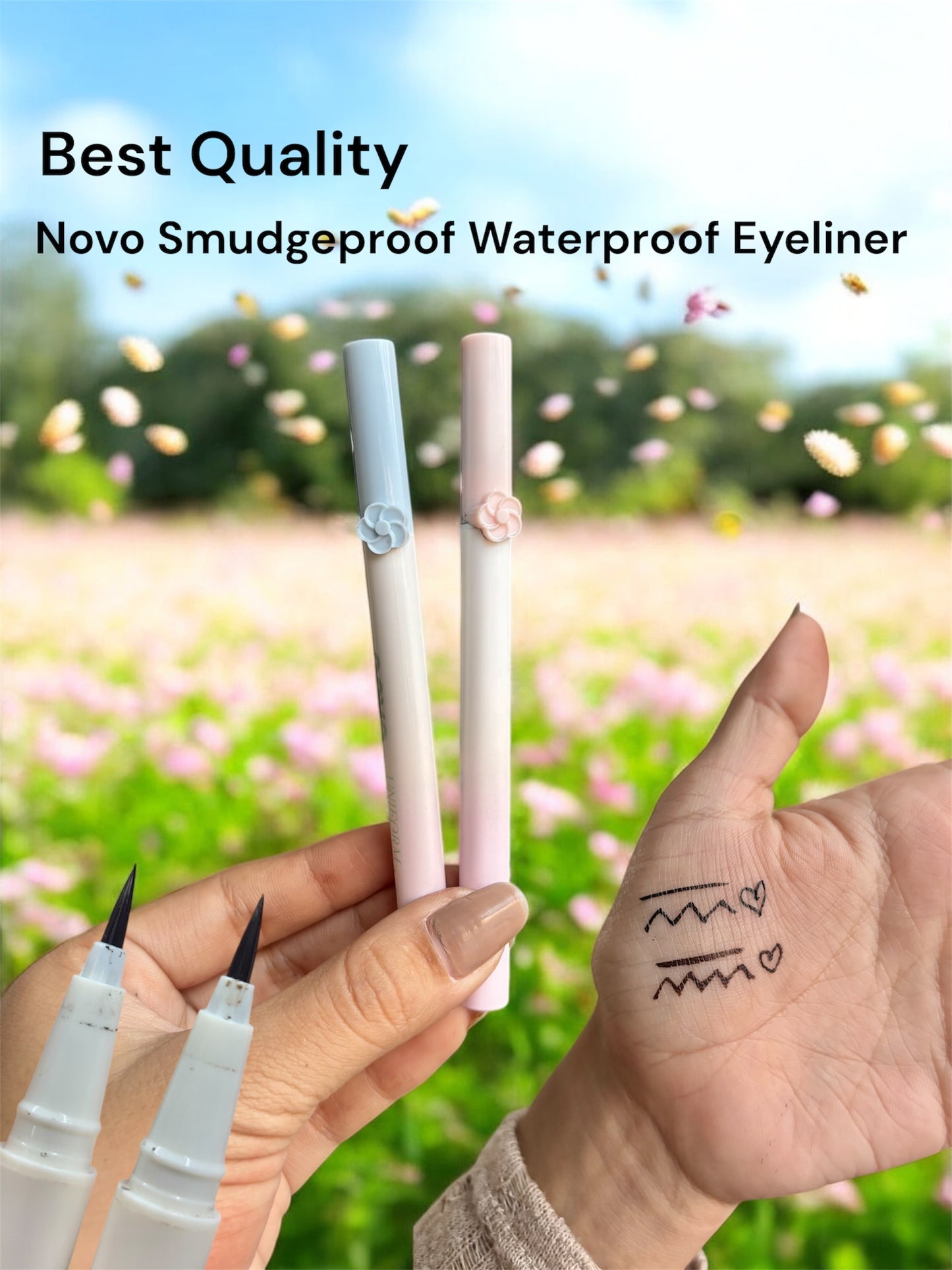 Novo Waterpoof SmudgeProof Fine Tip Eyeliner