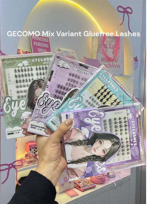 GECOMO MIX variant Glue Free lashes