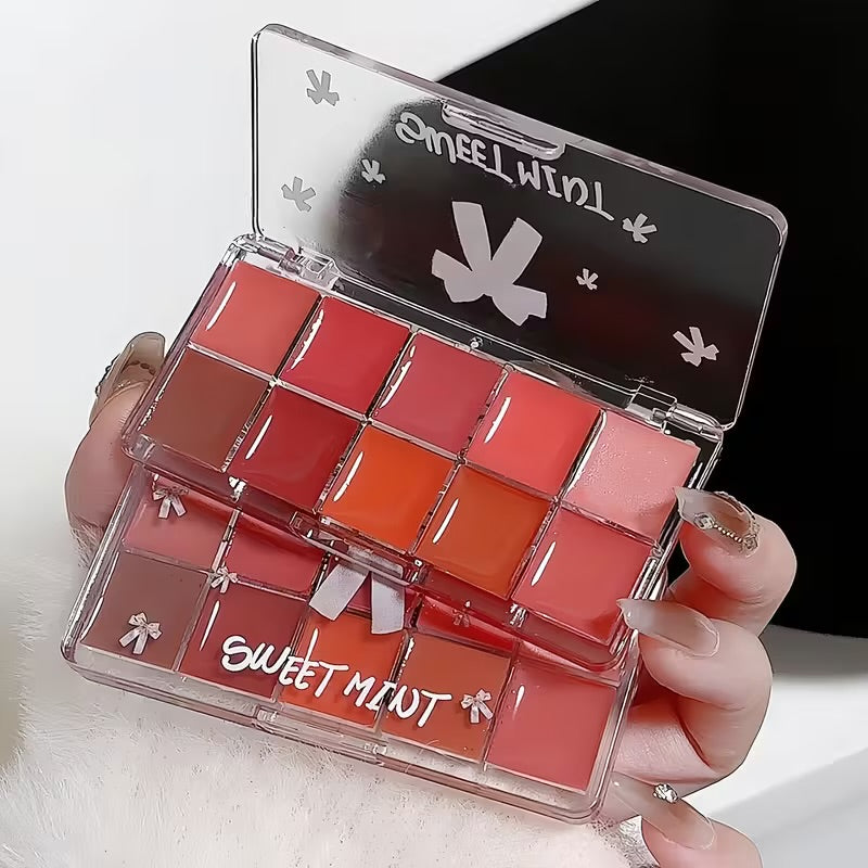 Sweetmint Lipgloss Pallete (Free Mini applicator)