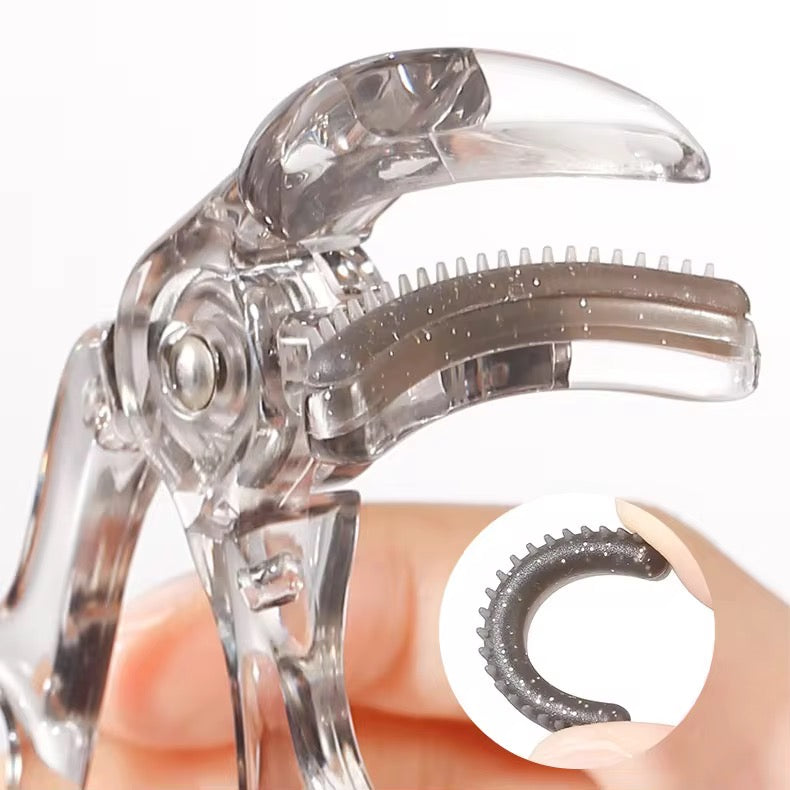 GECOMO  Eyelash curler with comb teeth