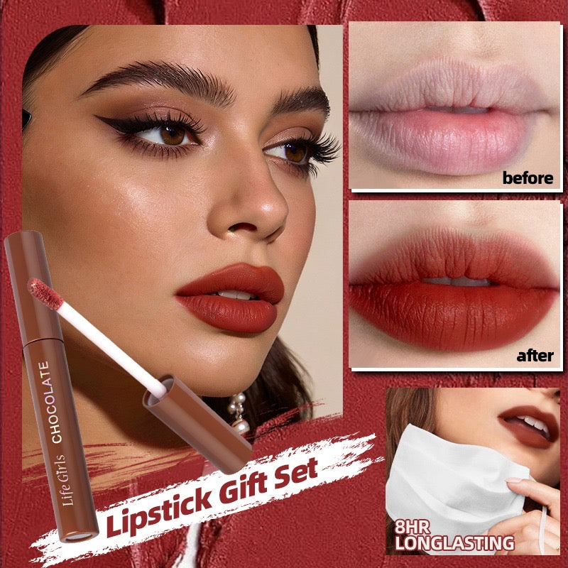 Life girls Chocolate Lipstick set