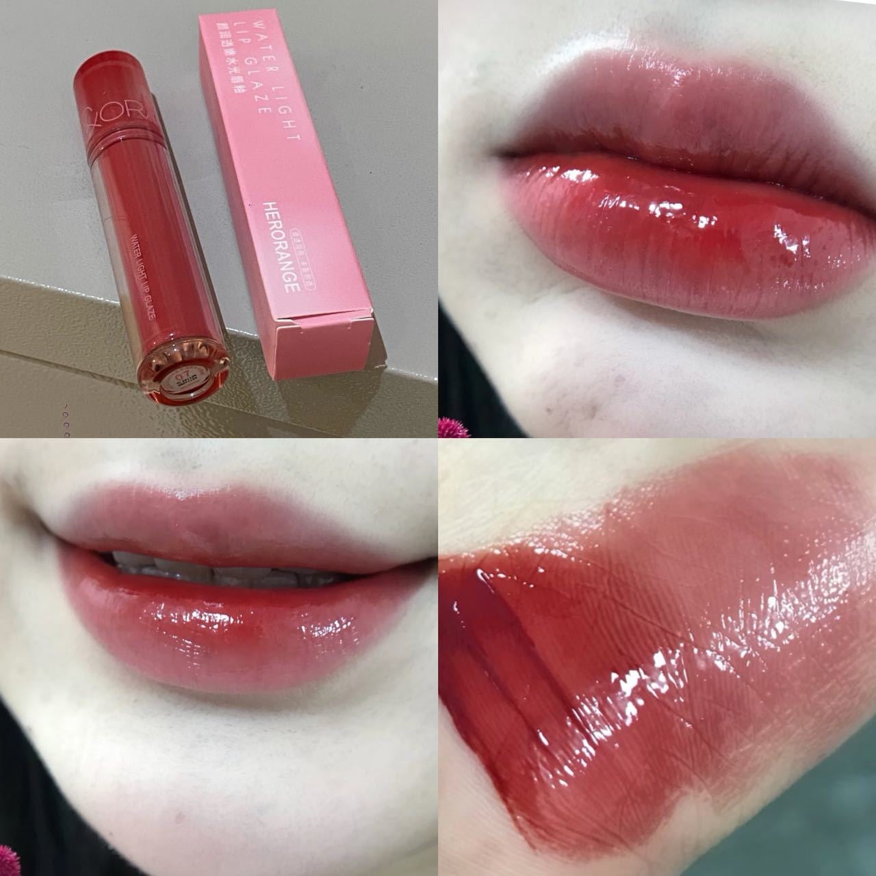 Rom&nd dupe Herorange Tintef Lipglaze