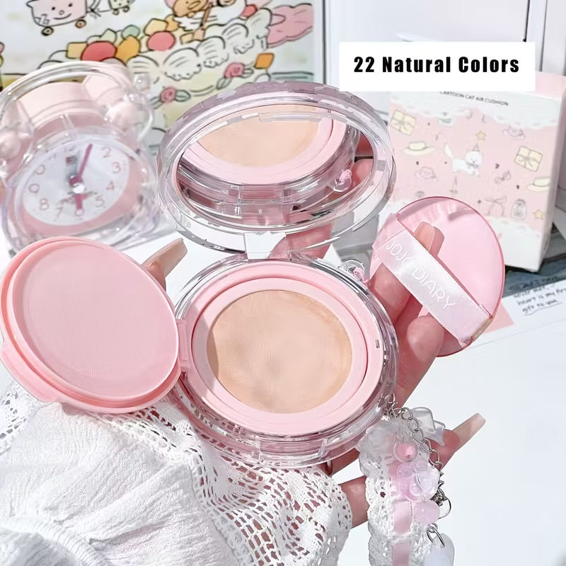 Jojo Diary Waterproof Cushion Foundation with charm