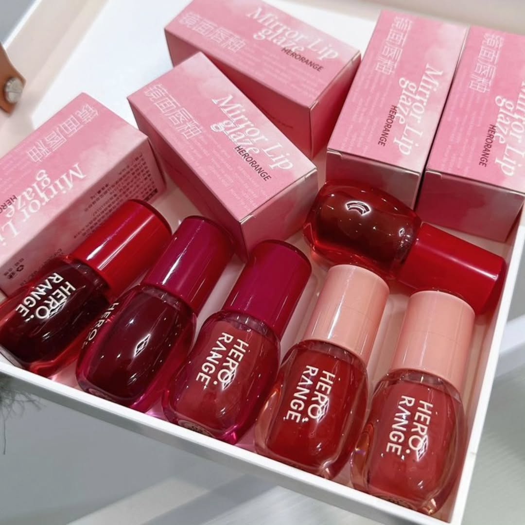 Hero range Cute Water mirror tinted Lipglaze