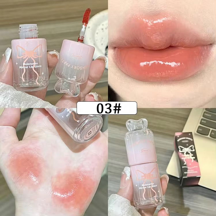 Sensory party tinted bow lipglaze