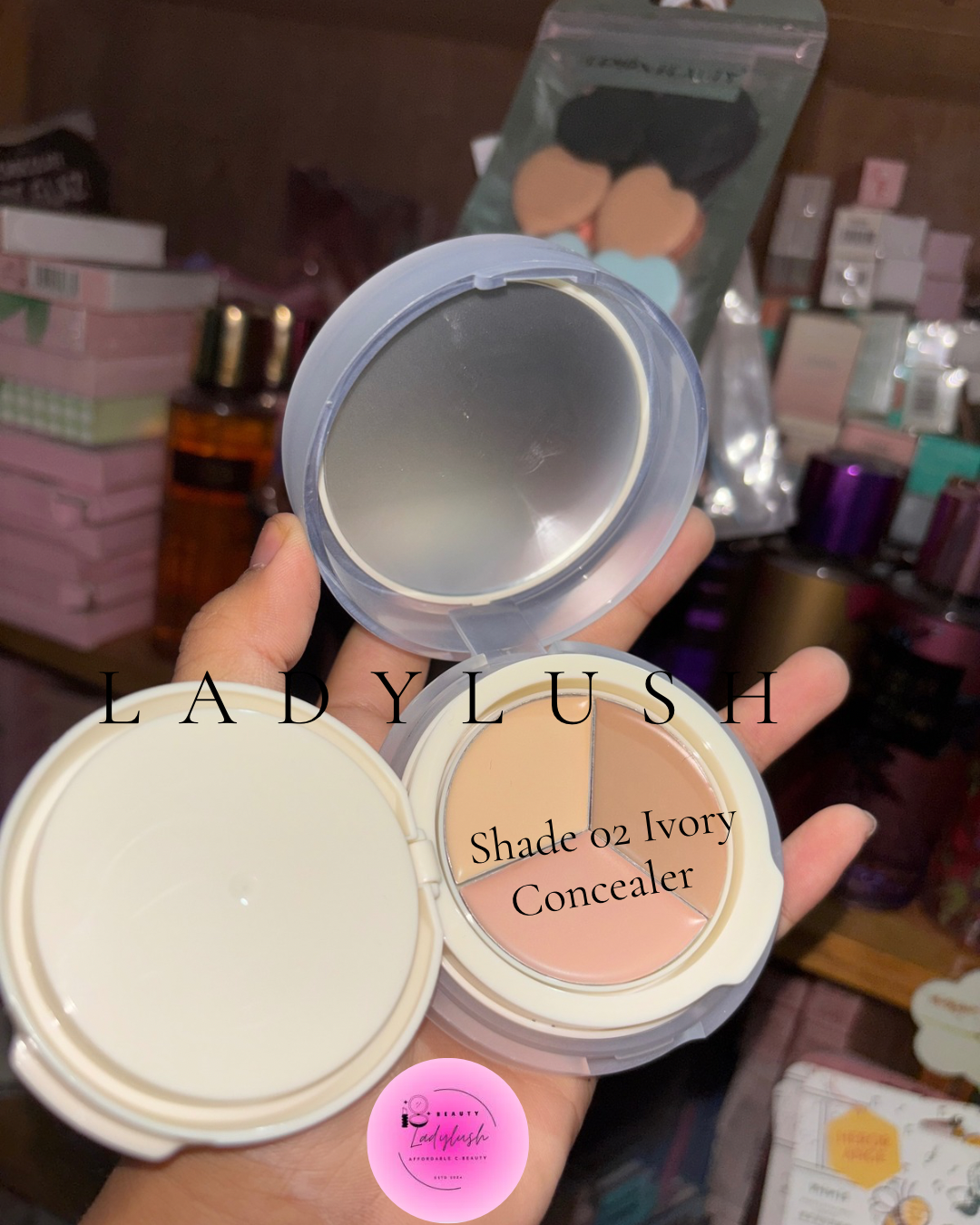 Jojo Diary dual concealer + Cushion Foundation