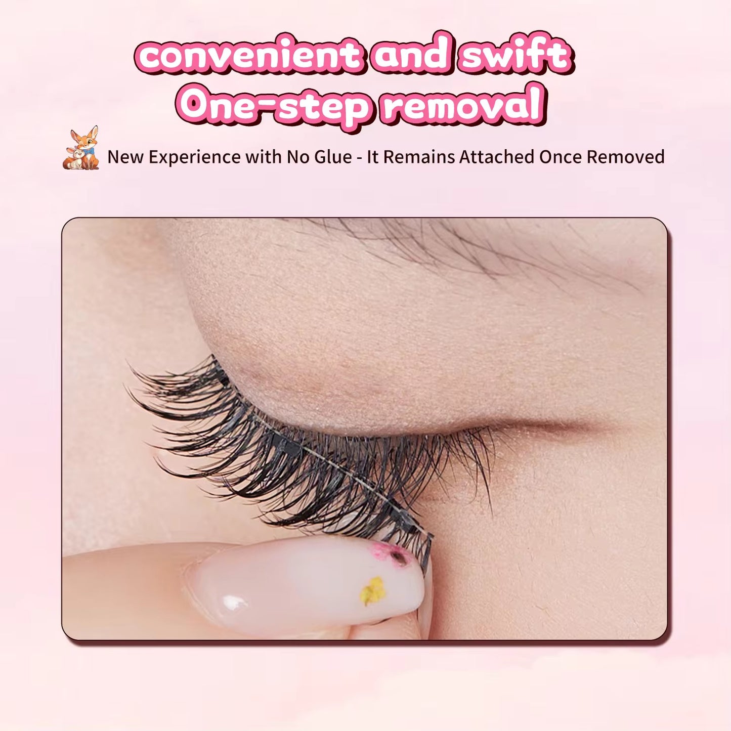 Bqi Magnetic Eyelash Reusable