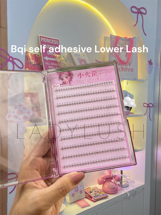 Lower self adhesive lash