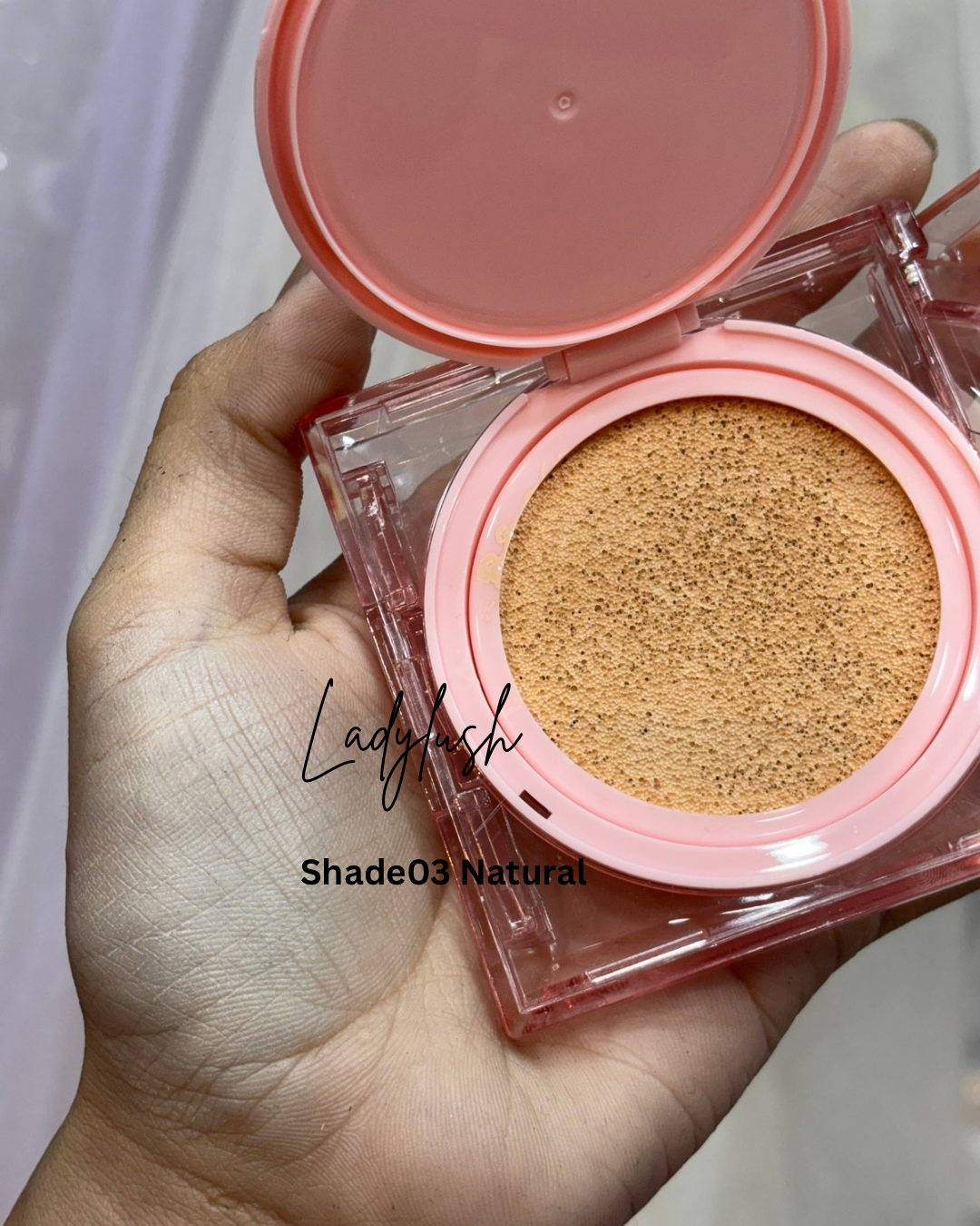 Jojo diary Moisturising good coverage cushion bb foundation