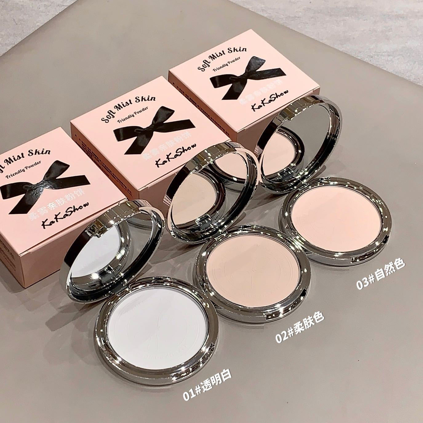 Kakashow Pressed Powder Cushion setting Compact