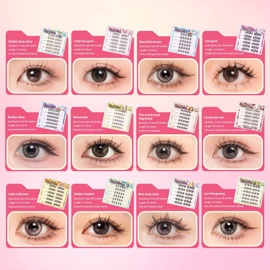 Bqi Glue Free Self adhesive Lashes