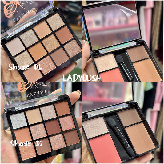 Eyeshadow|Blusher| Highlighter Pallete