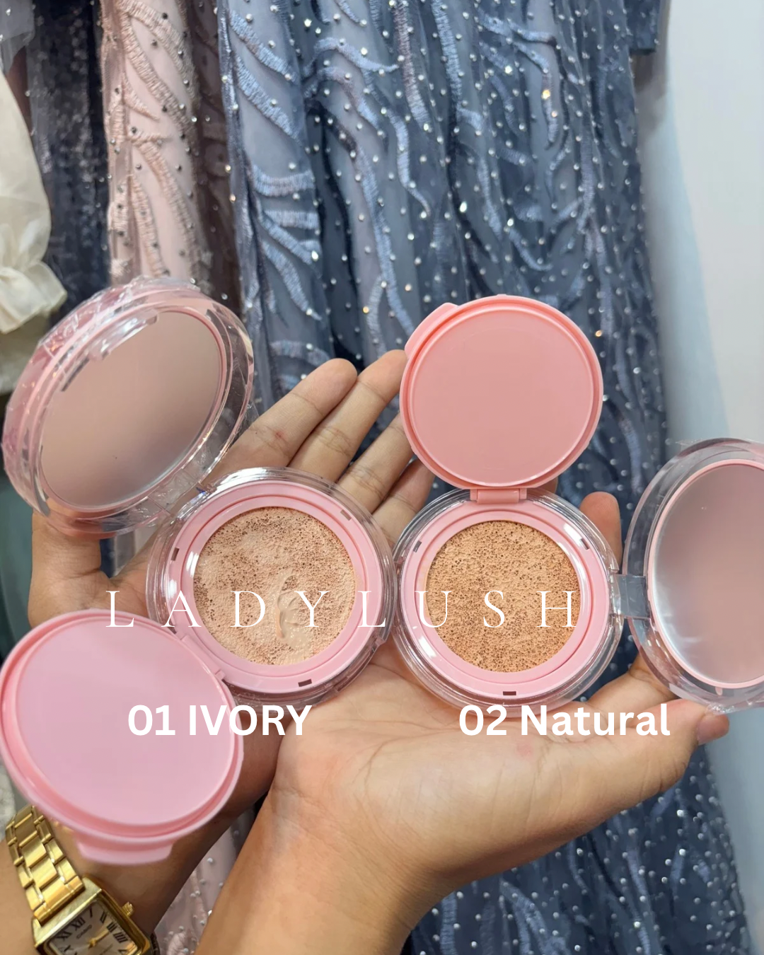 Gegebear Cushion foundation With Free Refill