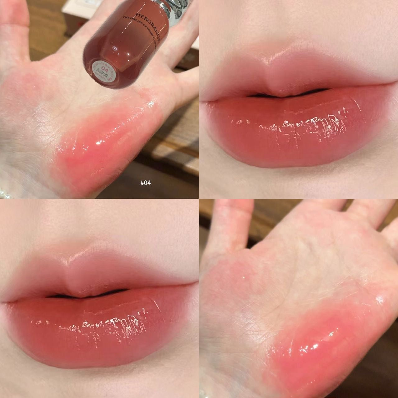 Herorange tinted lipglaze