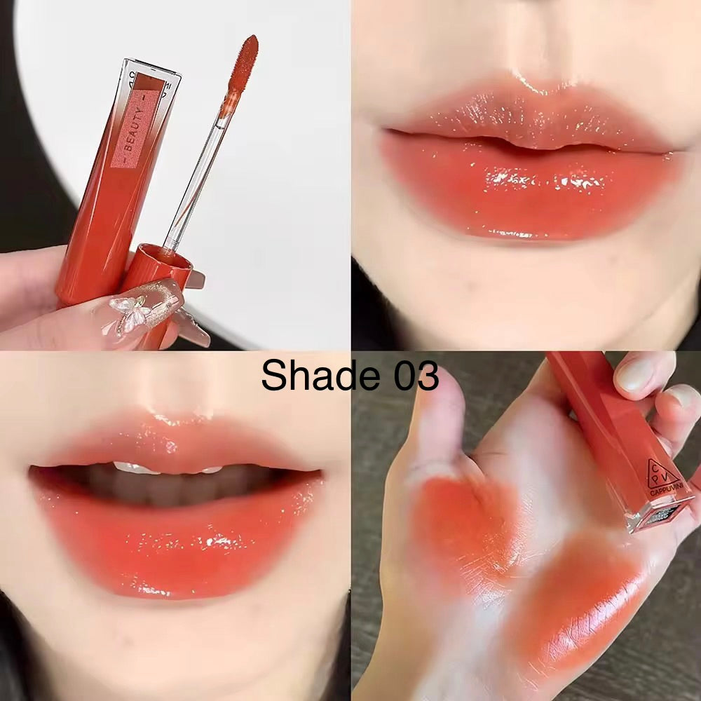 Cappuvini tinted mirror lipglaze