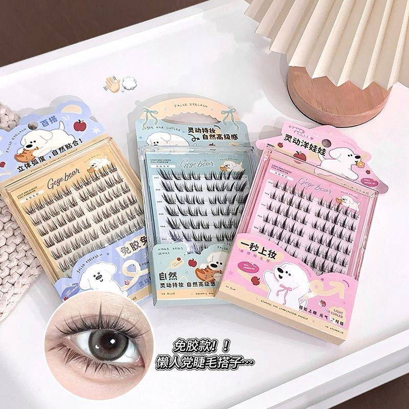 Gege Bear glue free Manga anime cluster lash