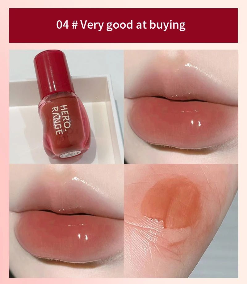Hero range Cute Water mirror tinted Lipglaze