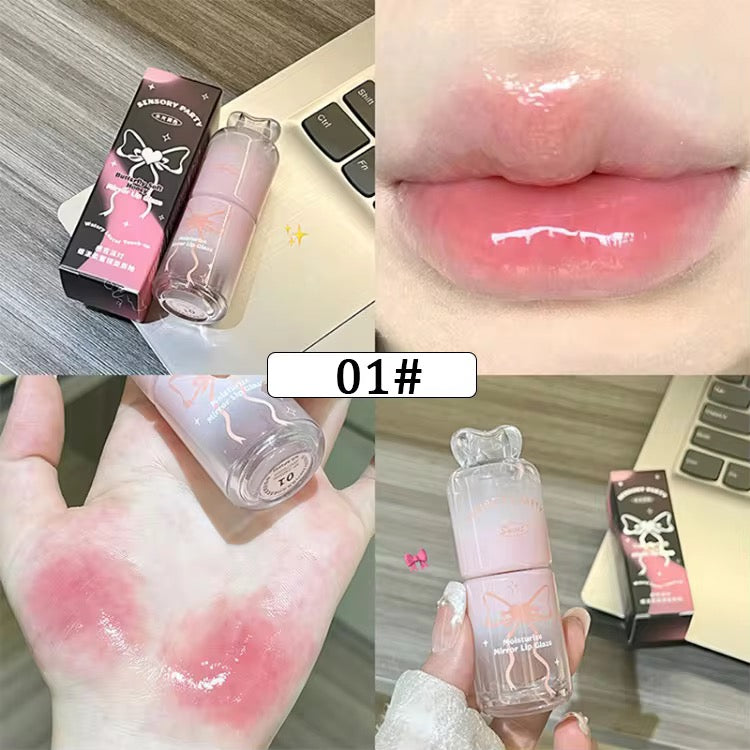 Sensory party tinted bow lipglaze