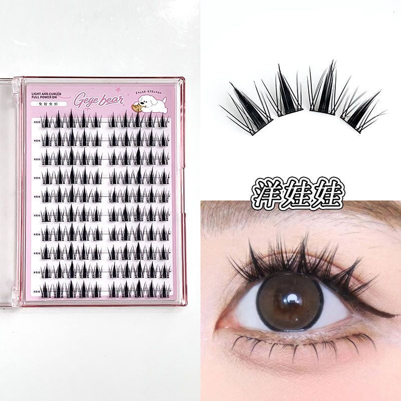 Gege Bear glue free Manga anime cluster lash