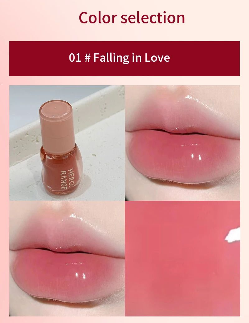 Hero range Cute Water mirror tinted Lipglaze