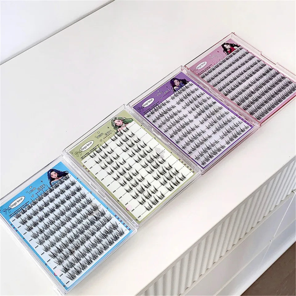 Gege bear Self Adhesive Glue Free Eyelash
