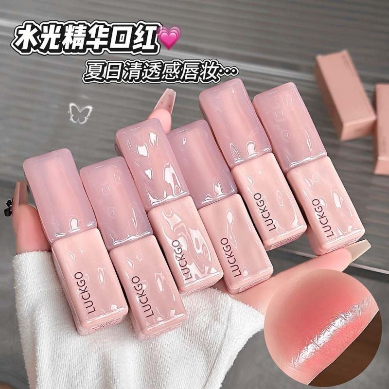 LUCKGO Crystal Clear Water Glow Lipstick