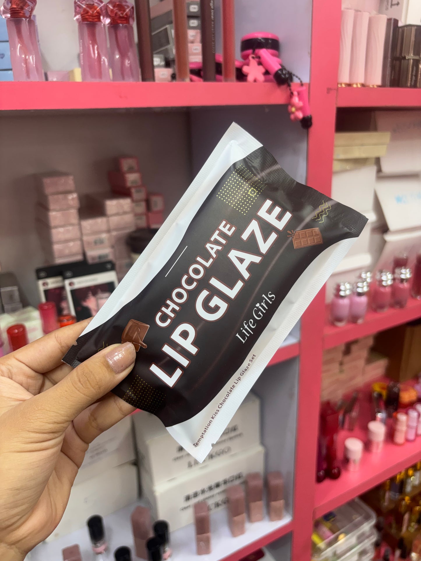Life girls Chocolate Lipstick set