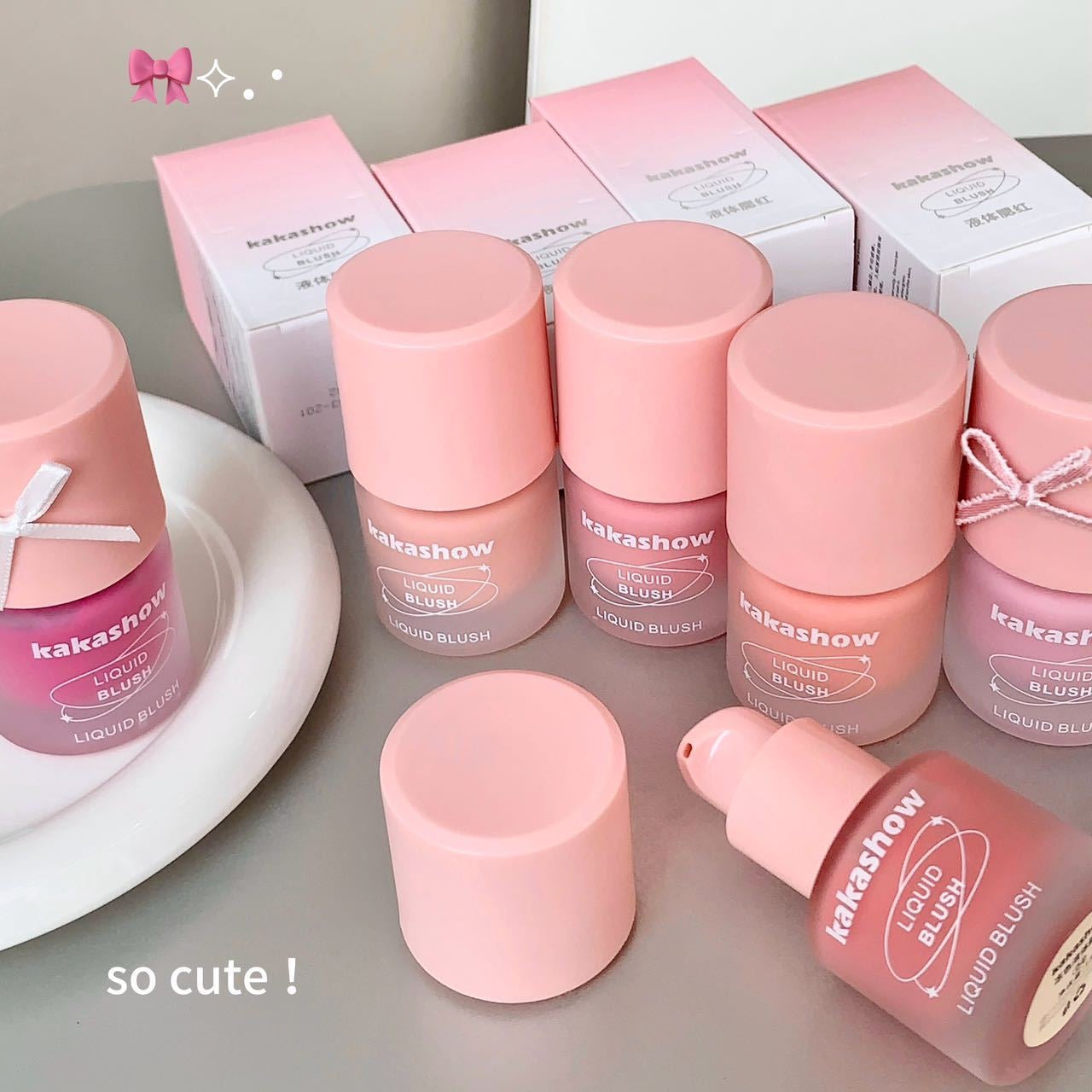 Kakashow highly pigmented liquid blush