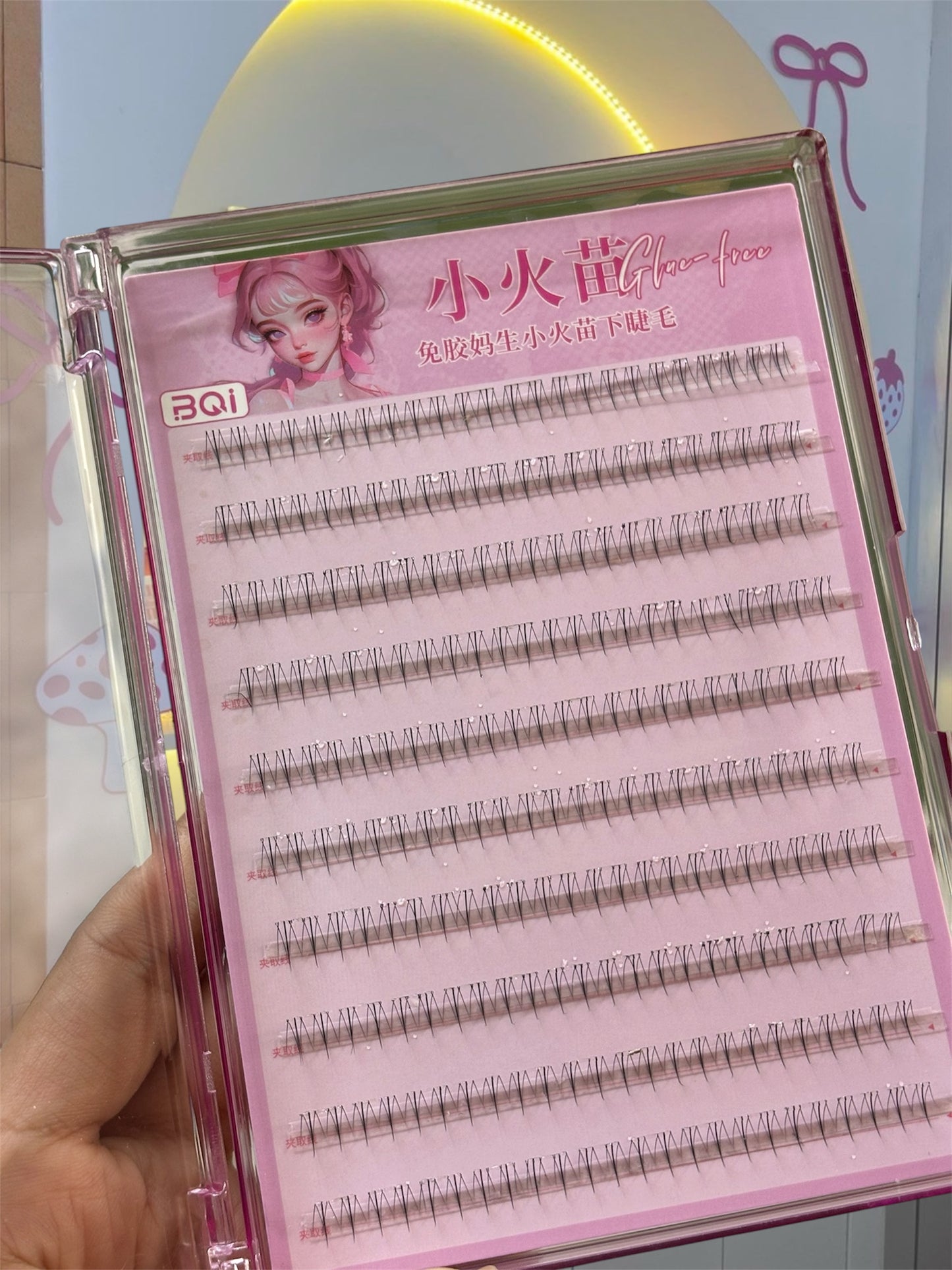 Lower self adhesive lash