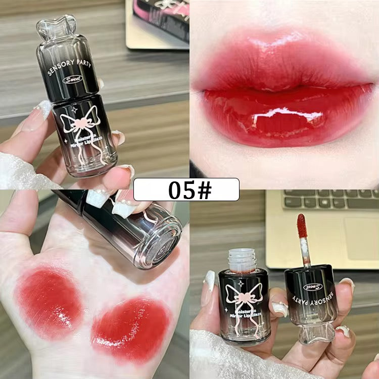 Sensory party tinted bow lipglaze