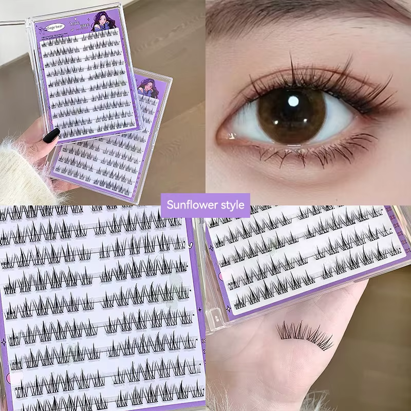 Gege bear Self Adhesive Glue Free Eyelash