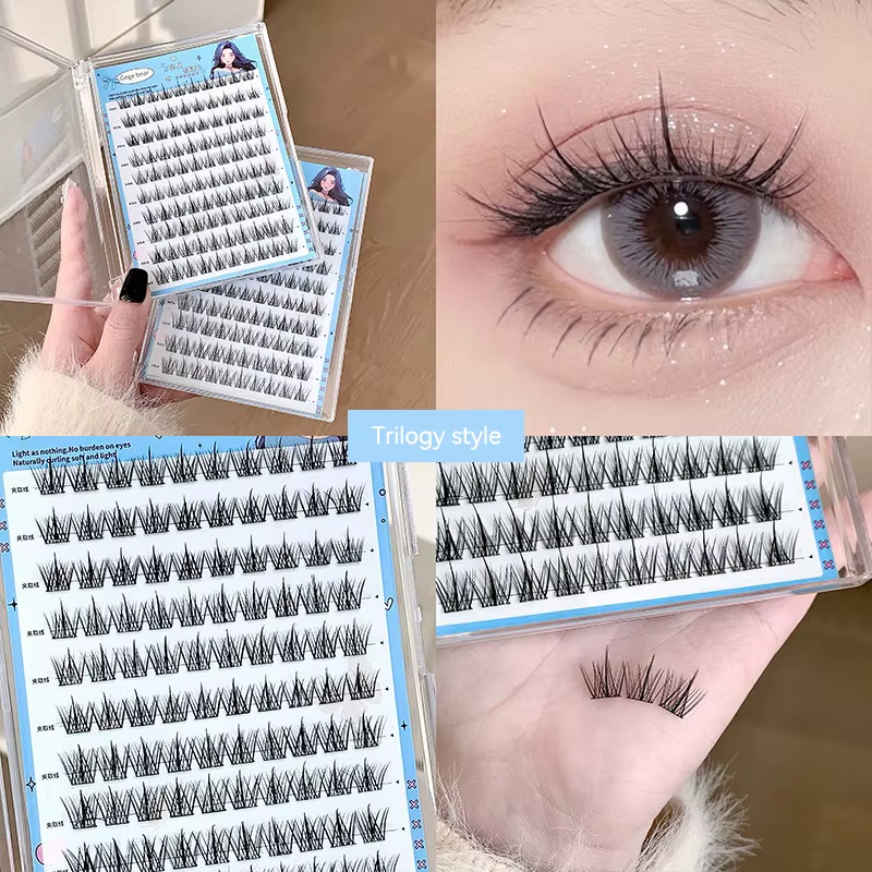 Gege bear Self Adhesive Glue Free Eyelash