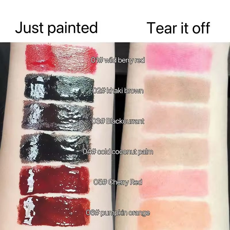 Luckgo peel off liptint