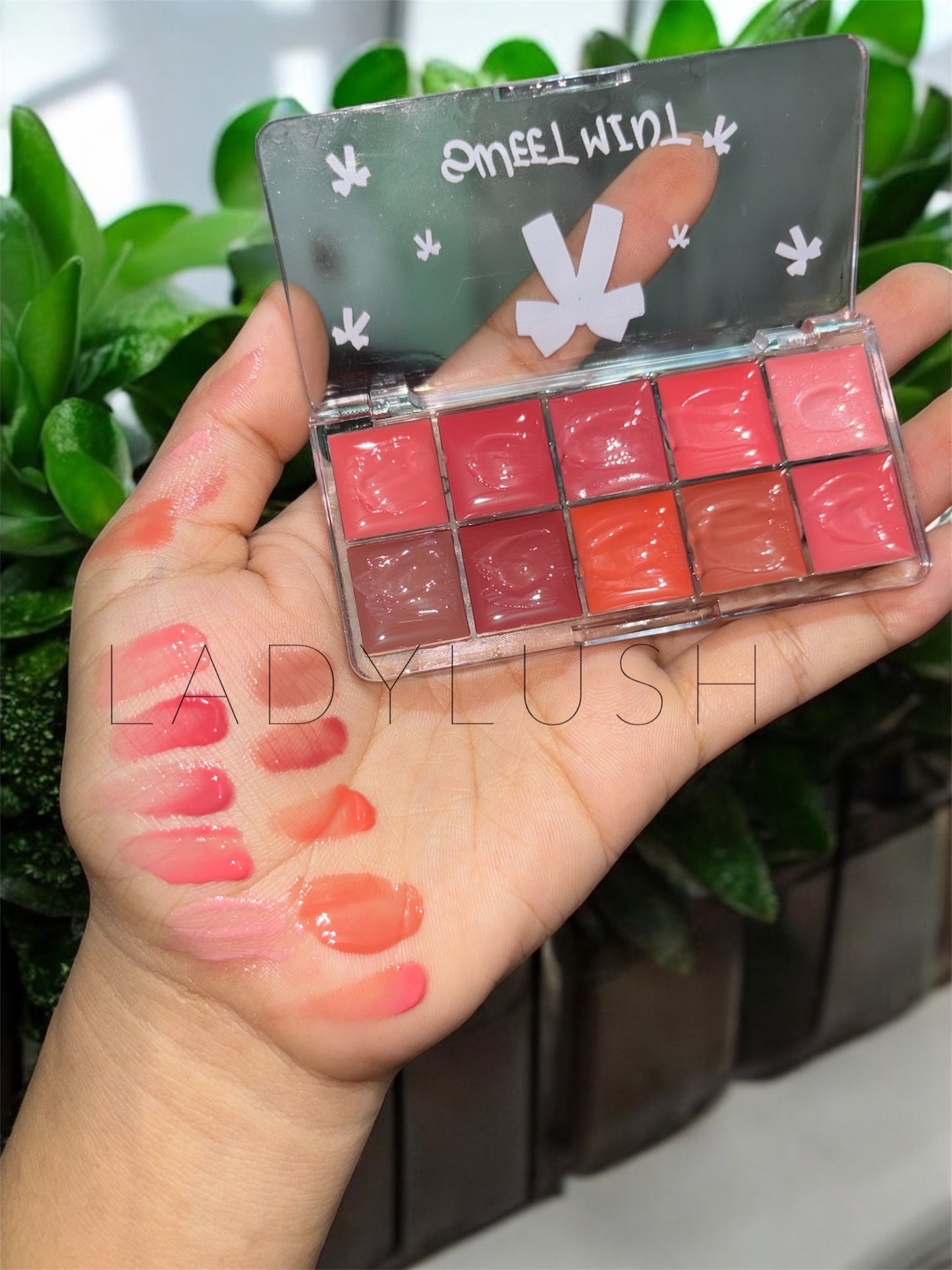 Sweetmint Lipgloss Pallete (Free Mini applicator)