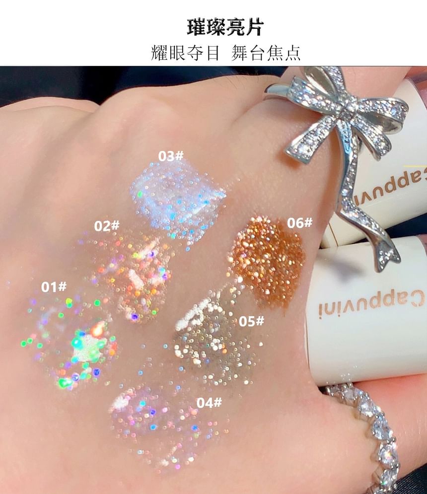 Cappuvini Eye glitter highlighter