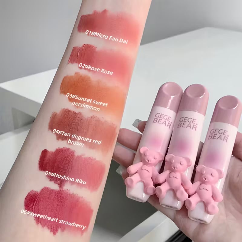 Gege bear Teddy Matte Lipstick