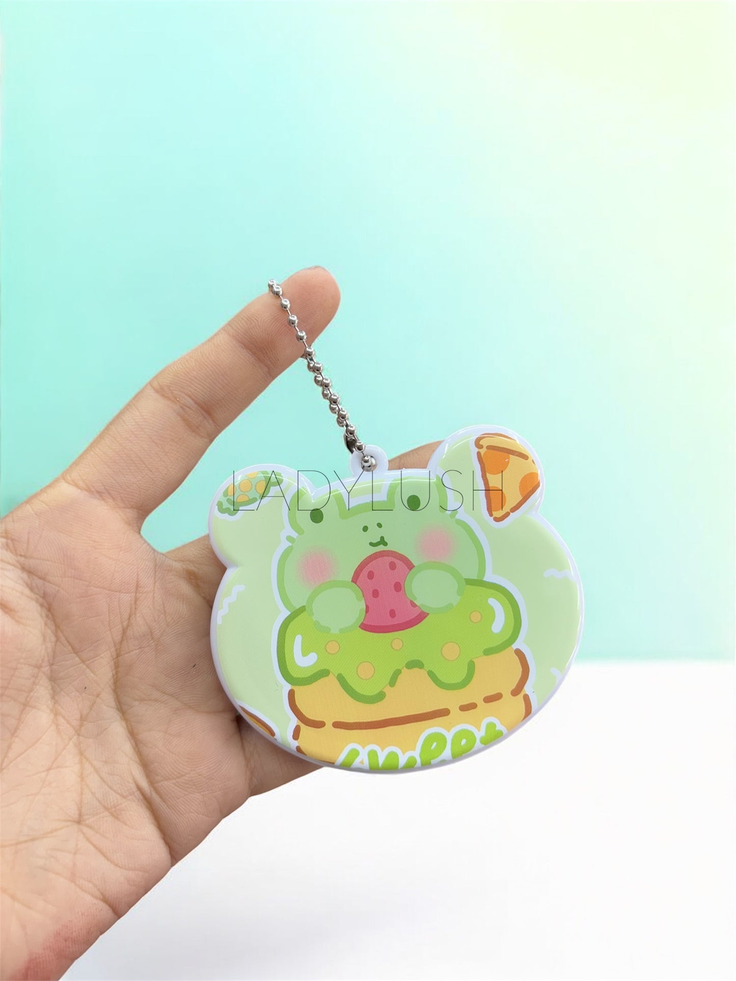 Mirror charm with Comb (Random colour)