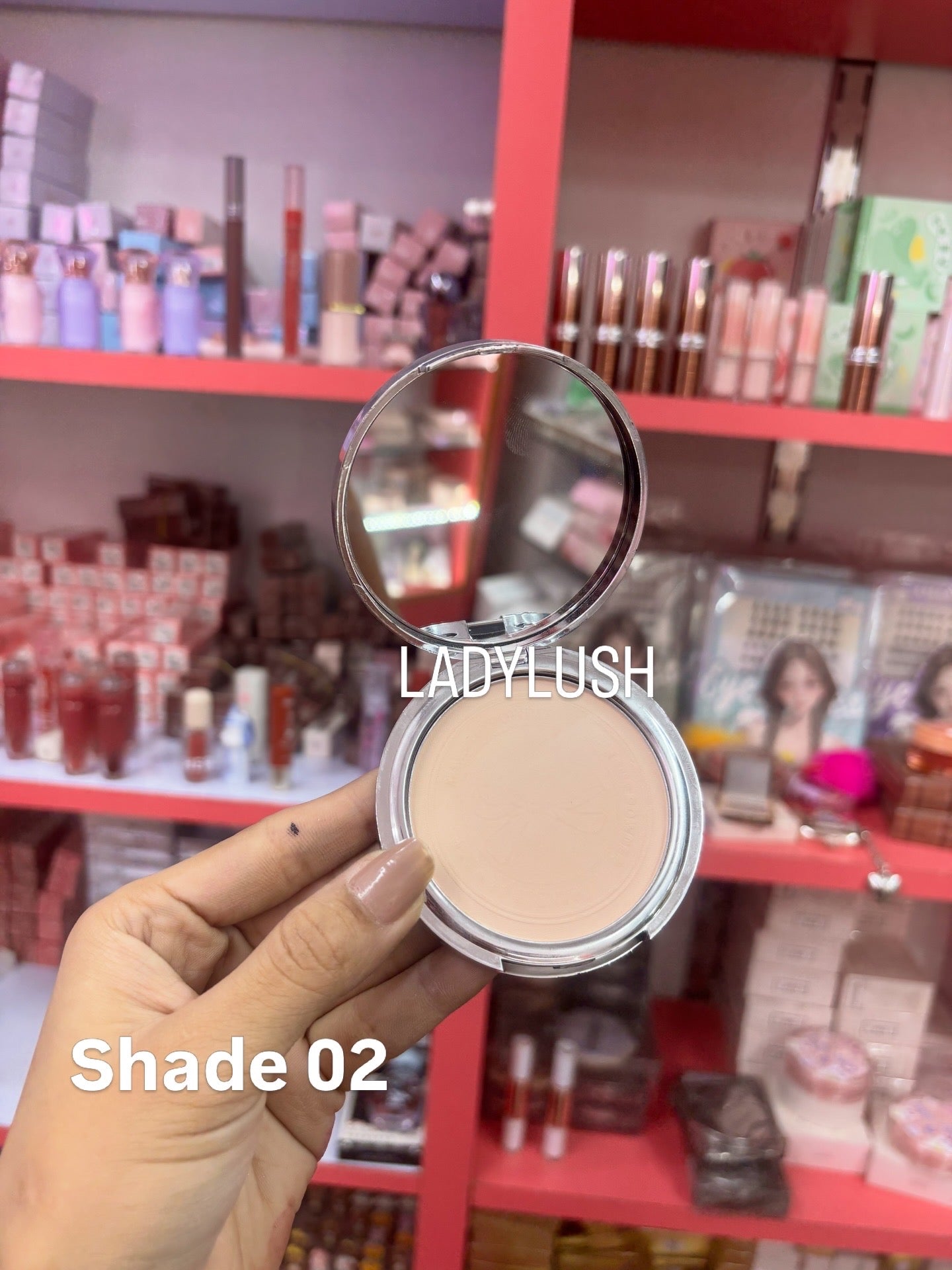 Kakashow Pressed Powder Cushion setting Compact