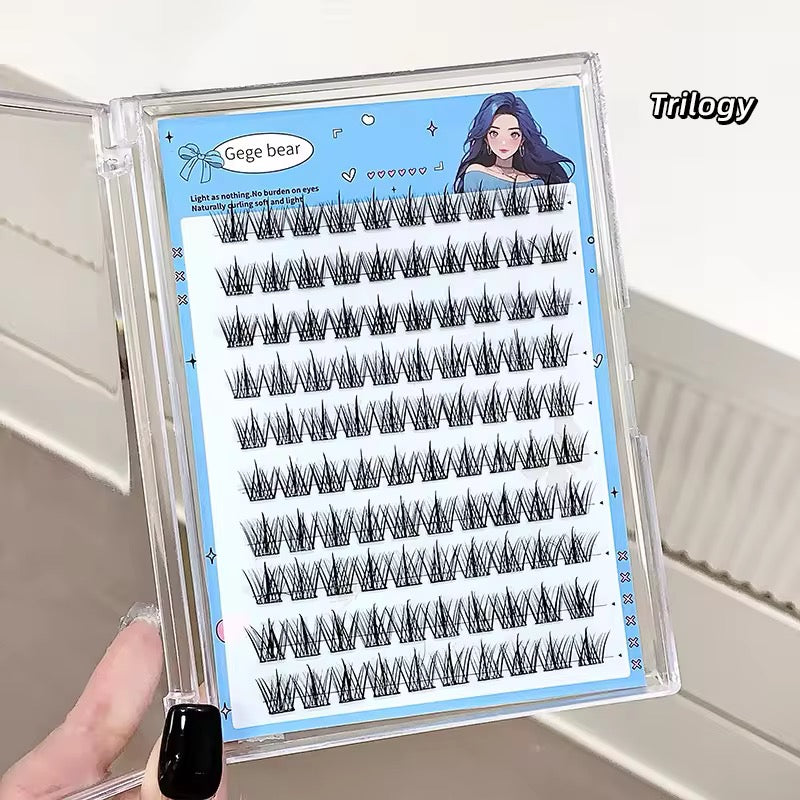 Gege bear Self Adhesive Glue Free Eyelash