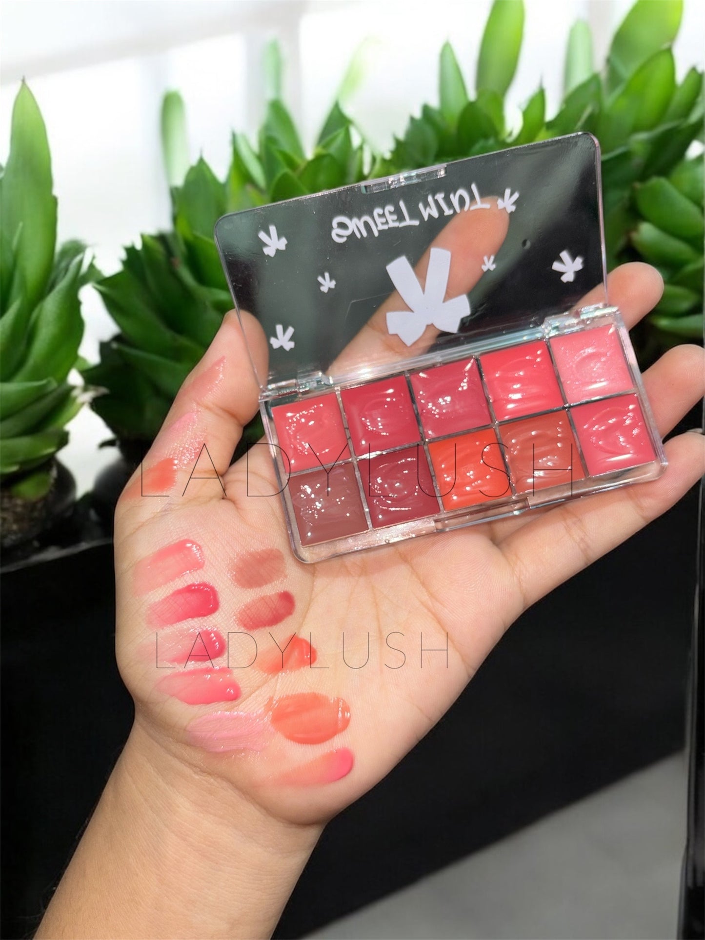Sweetmint Lipgloss Pallete (Free Mini applicator)