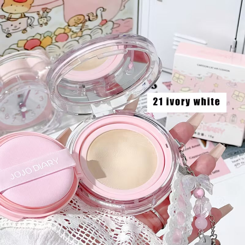 Jojo Diary Waterproof Cushion Foundation with charm