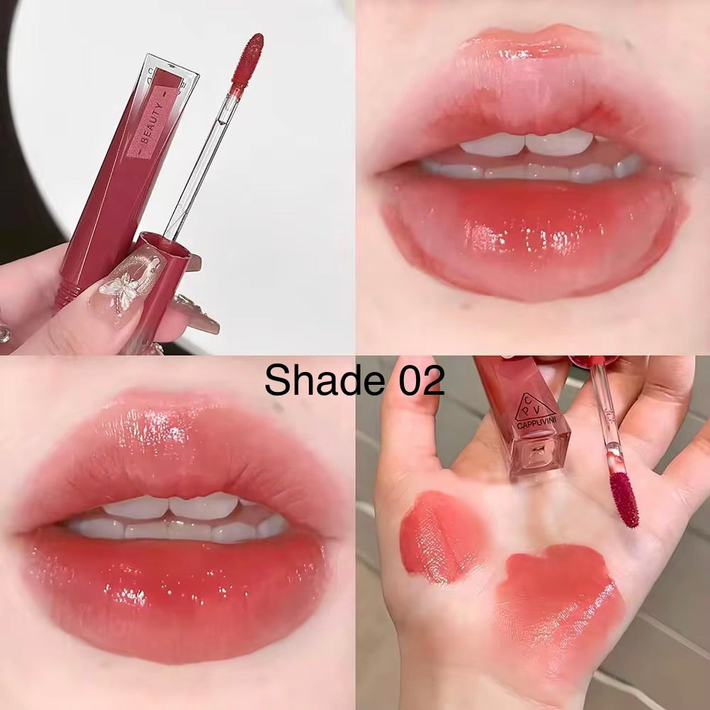 Cappuvini tinted mirror lipglaze
