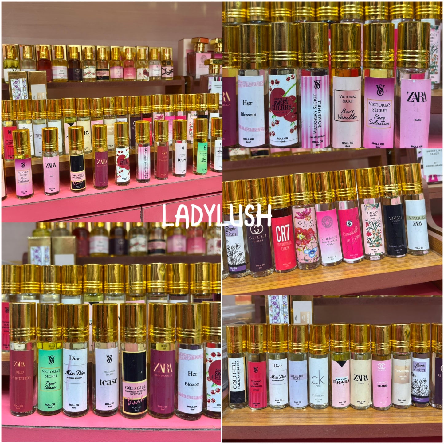 Branded Inspired Roll On Perfumes