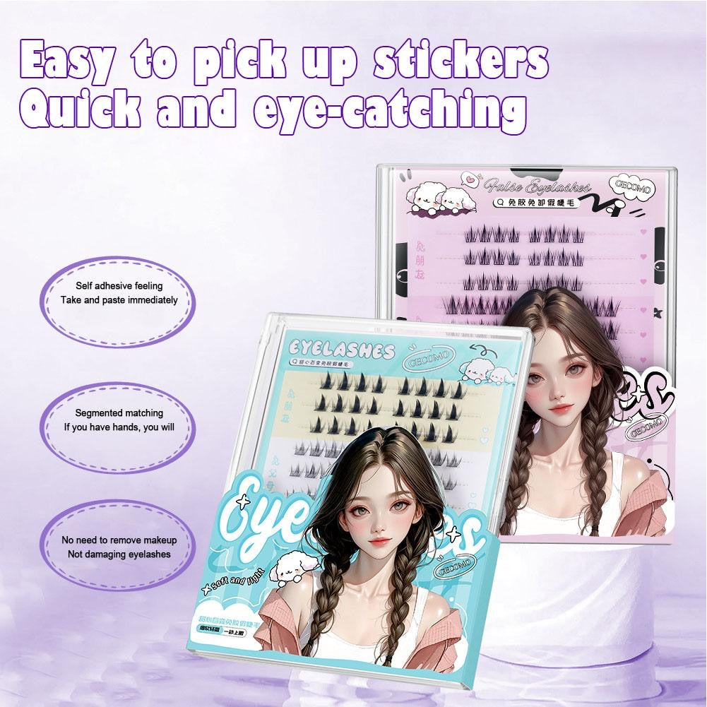 GECOMO MIX variant Glue Free lashes