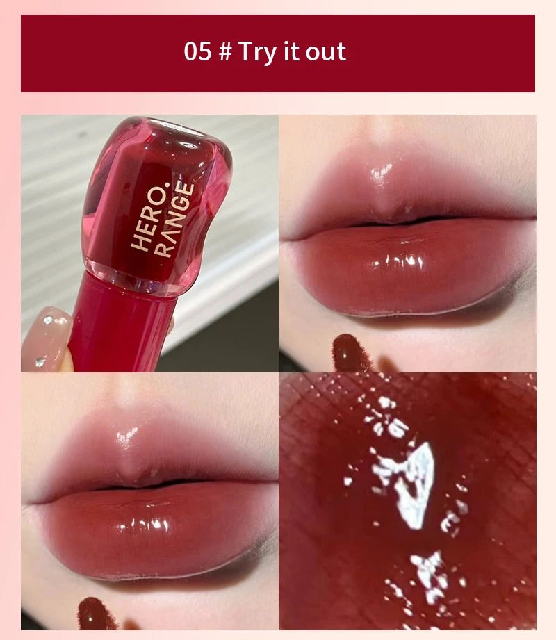 Hero range Cute Water mirror tinted Lipglaze